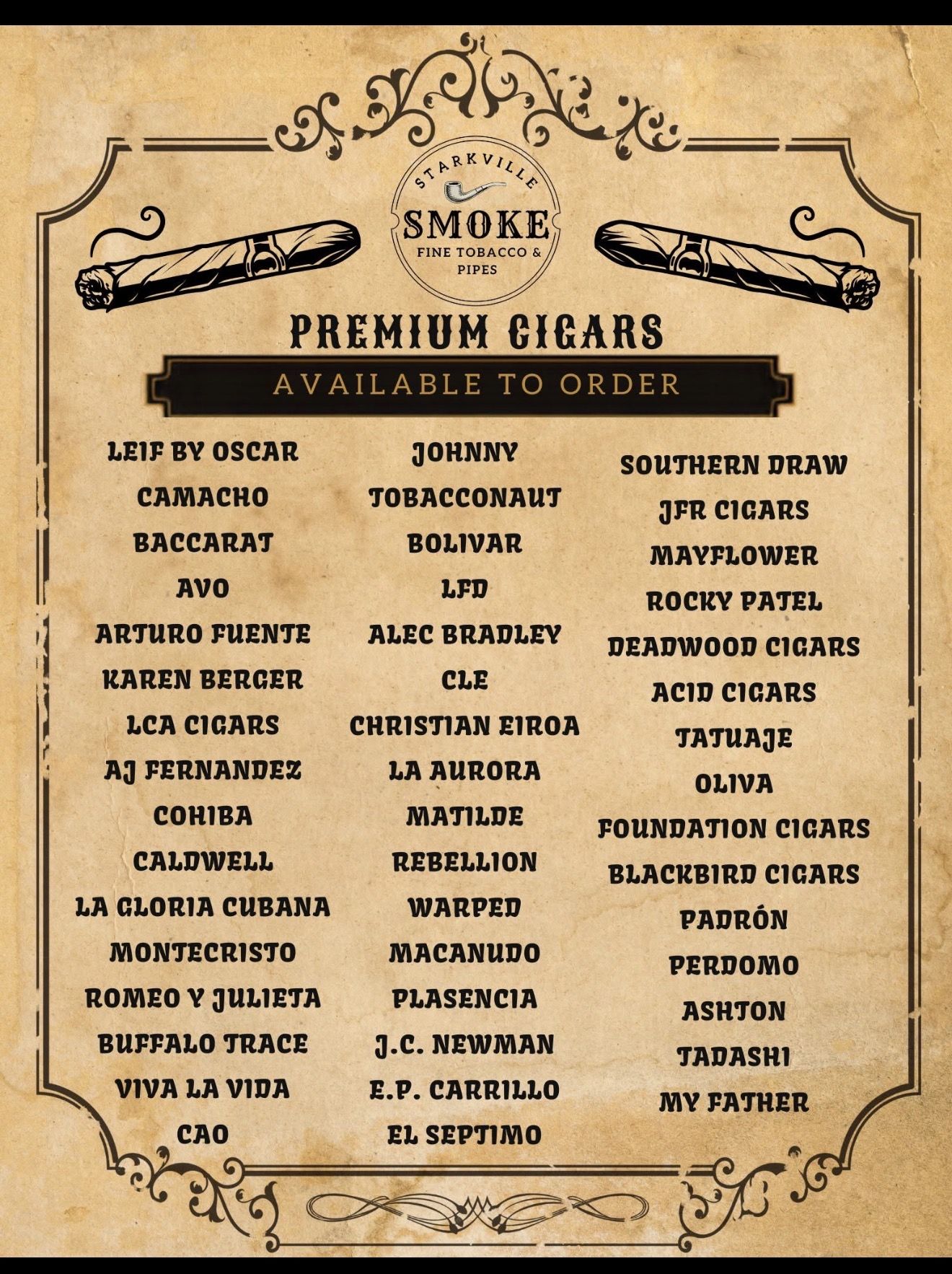Starkville Smoke gallery photo